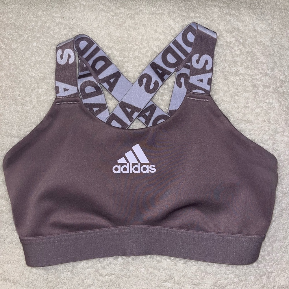 Adidas strappy back sports bra